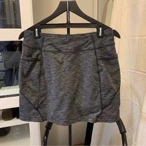 Athleta Charcoal Heather Skirt